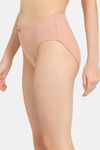 Rosaline Medium Rise Full Coverage Hipster Panty (Pack of 3) - Multicolor — thumbnail 4